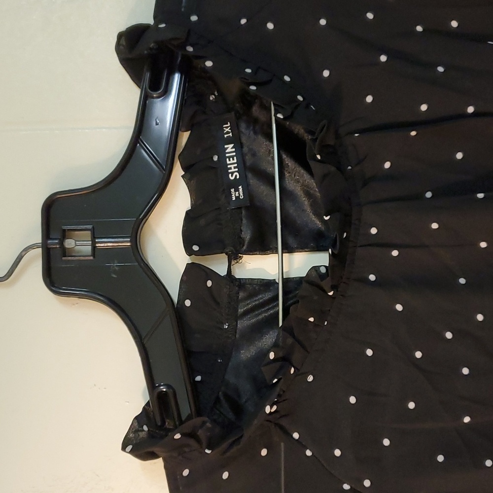 Shein Polka Dot Dress 1XL - Picture 3 of 9